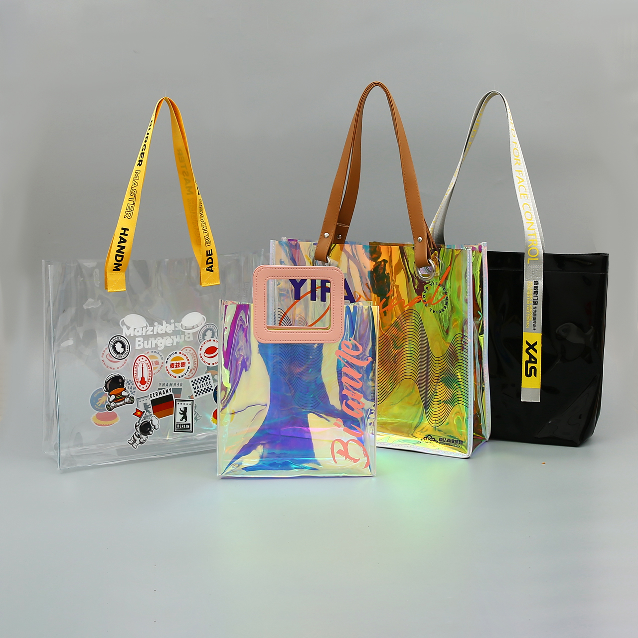 Women's Jelly Handbag in Various Different Colors.